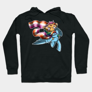 Scootadash Lesbian Pride Hoodie